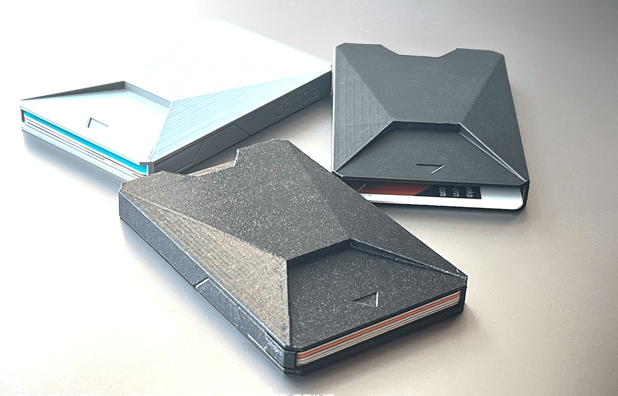 The Cyber Case | Minimalist 3D Printed Card Holder - Haven Prints