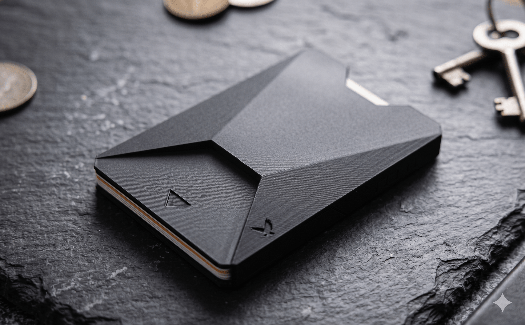The Cyber Case | Minimalist 3D Printed Card Holder - Haven Prints